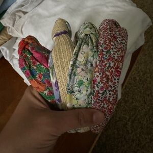 J.Crew liberty headbands bundle of 4 each